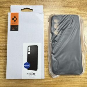 Spigen Samsung Galaxy S24 Case | Liquid Air | Matte Black | ACS07347‎